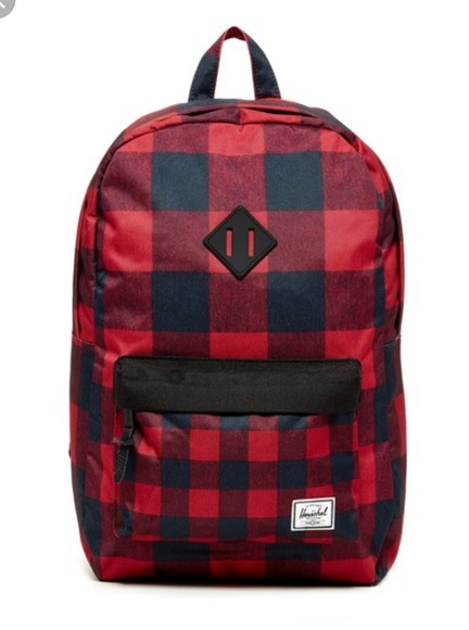 herschel plaid backpack